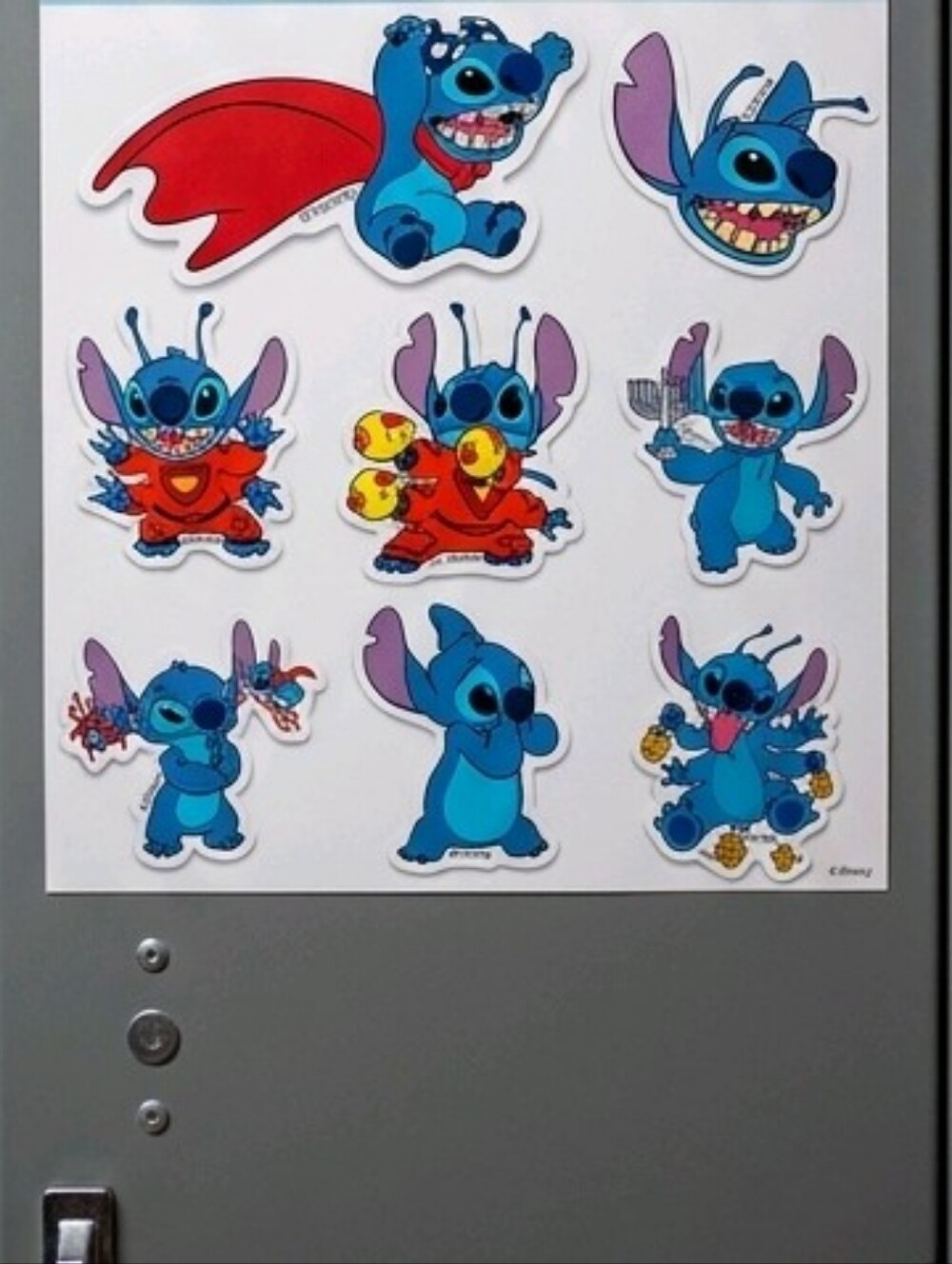 Disney Lilo & Stitch Hanukkah Stickers 8pc Menorah Dreidel Jewish Holiday Decals
